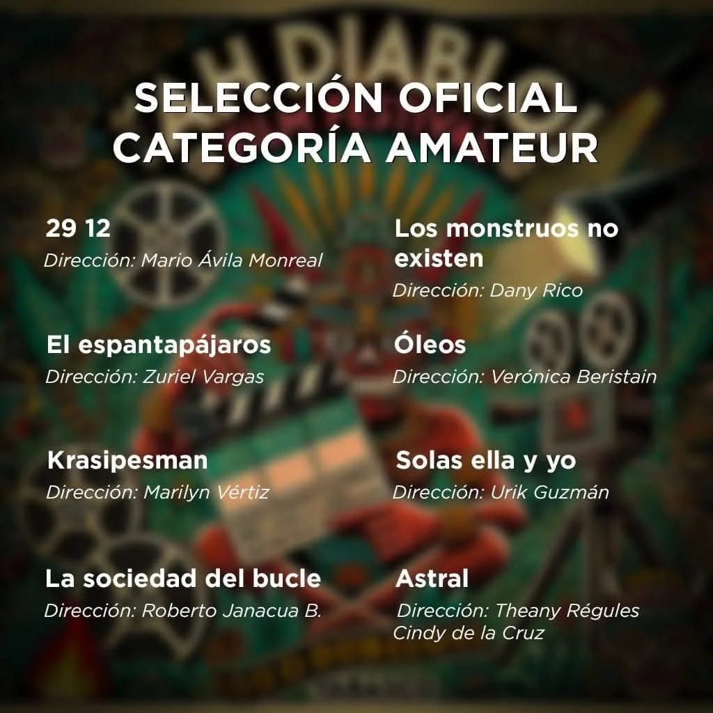 Cartel de selección · Amateur