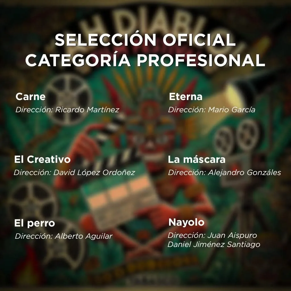 Cartel de selección · Profesional